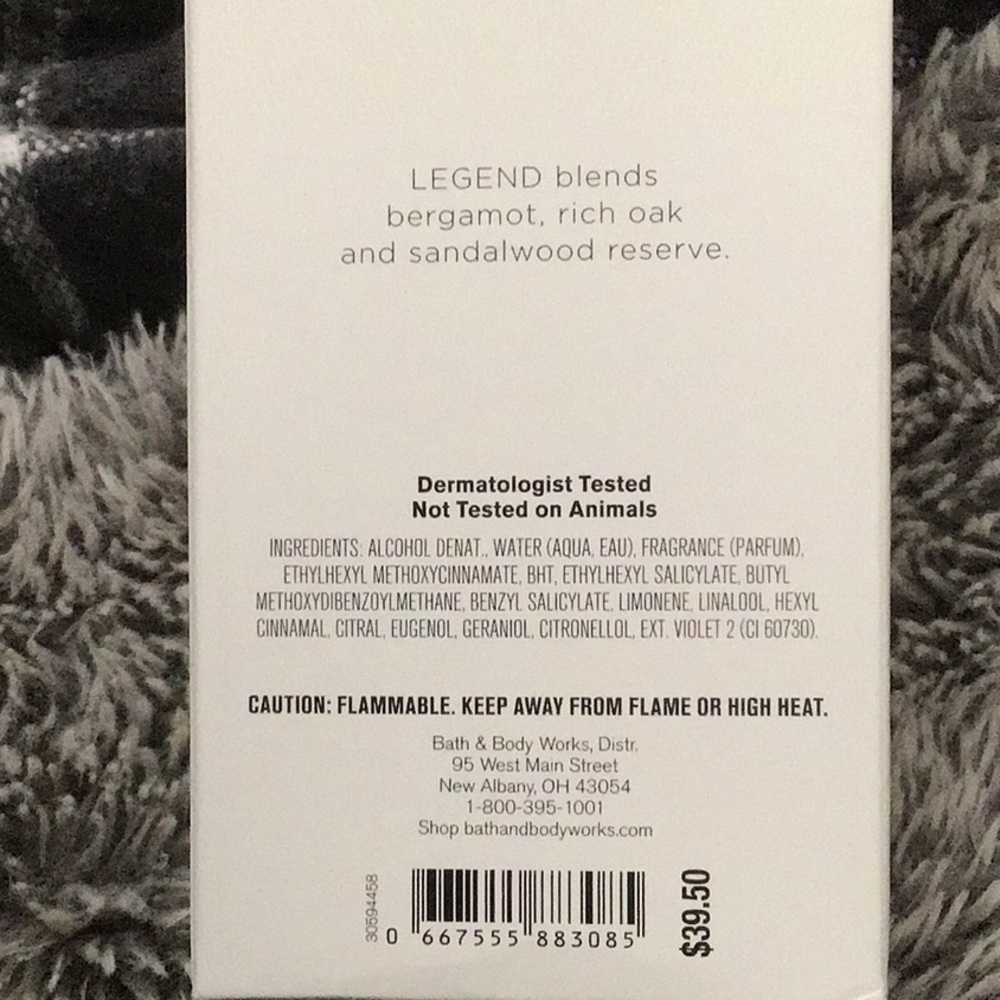 Bath and body works legend men’s set - Picture 4 of 4